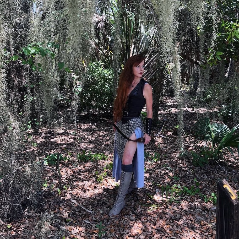Silver Chainmail Skirt Belt - Fully Adjustable Knight / Viking Armor - Picture 4 of 8
